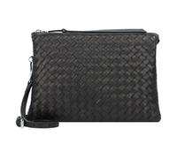 abro Piuma Sac à bandoulière Cuir 25 cm gris