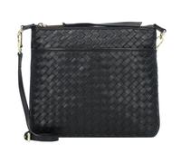 abro Piuma Sac à bandoulière Cuir 26 cm noir