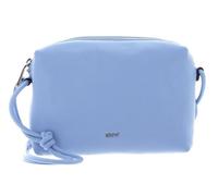abro Sac à épaule bandoulière bleu clair pour femme - Leather Dalia Crossbody Bag Knotted Big Light Blue / Fairy 214954