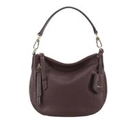 ABRO sac à épaule bandoulière Leather Adria Hobo Bag Juna Burgundy violet foncé