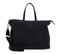 abro Sac à épaule bandoulière M black / nickel noir pour femme Leather Dalia Shopper Clivia 262669