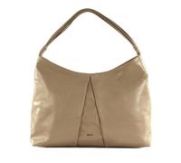 abro Sac à épaule beige en cuir pour femme - Leather Alias Soft Hobo Secret Rosa 302194