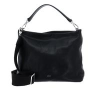 abro sac à épaule Leather Dalia Hobo Bag Kaia Black / Nickel
