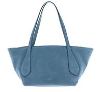 abro sac à épaule Leather Suede Shopper Carina Sapphire