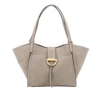 abro sac à épaule Leather Suede Shopper Temi Siena