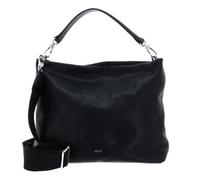 abro Sac à épaule noir en cuir pour femme - Leather Dalia Hobo Bag Kaia Black / Nickel 202364