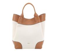 abro Sac shopper crème brun clair pour femme - Stoff Super Drill Shopper Essential M Ivory / Cuoio 304325