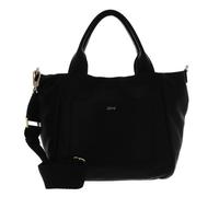 abro Sac shopper noir en cuir pour femme - Leather Dalia Shopper Raquel Small S Black / Gold 185215