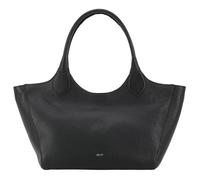 ABRO sac shopper sac à épaule Leather Agave Shopper Senta Black/Gold noir