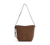 Abro Suede Cosmo Sac bandoulière marron, cuir rugueux, femme