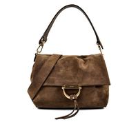 abro Temi Sac à bandoulière M Cuir véritable 31 cm brun