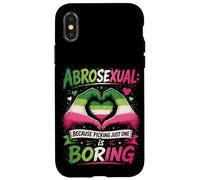 Abrosexuel Parce Que Choisir Un est ennuyeux Coque pour iPhone X/XS