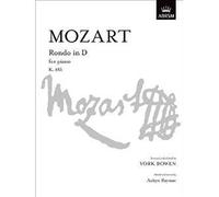 Abrsm mozart wa rondo in d major k.485 piano solo book