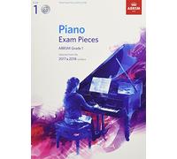 Abrsm piano exam pieces: 2017-2018 (grade 1) - book and cd piano+cd
