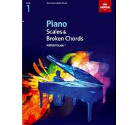 Abrsm piano scales and broken chords: from 2009 (grade 1) piano