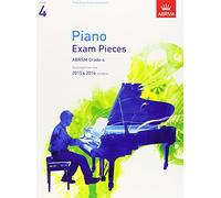 Abrsm selected piano exam pieces: 2015-2016 (grade 4) - book only piano