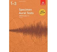 Abrsm specimen aural tests - grades 1-3 (2011+) book only
