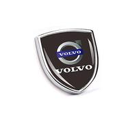 abrupt Emblème de Logo de Voiture pour Volvo XC60 S40 S60 S90 XC40 XC70 XC90 V40 V60 V90 S80 S80L, Logo Emblème Badge Logo de Voiture Autocollant D'insigne en Métal Lettres Emblem Décoration