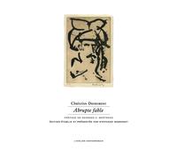 Abrupte fable - Christian Dotremont - L'atelier Contemporain - broché - Poésie