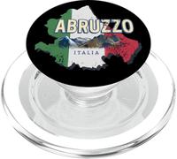 Abruzzes Italie Région Rétro Carte Souvenir Vintage PopSockets PopGrip pour MagSafe
