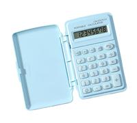ABS Calculatrice scientifique à 8 chiffres avec fermeture à rabat légère pour les problèmes mathématiques quotidiens et les calculs. Calculatrice scolaire à la mode