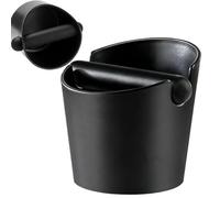 Abs Coffee Grind Knock Box, Coffee Grounds Knock Box, Compact Coffee Knock Box, Espresso Dump Bin With Removable Knock Bar, Non-Slip Base, Espresso Knock Box For Easy Coffee Grounds Espresso Machine