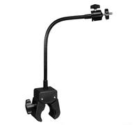 ABS Collier de serrage pour smartphone pour trépied Tuyau 300 mm (tuyau | Angle réglable, positionnement optimal, idéal pour les vidéos, enregistrement stable, configuration facile