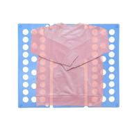 ABS Déplié Environ 40x48cm Planche À Plier Le Linge, Plieur Linge Ajustable, Plieur De Vetement Plieur De Linge Planche À Plier, Planche À Plier Le Linge pour Enfant Adulte- Light Blue2