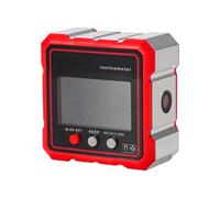 ABS Digital Angle Finder 6.3x6.3x3cm, Rechargeable Portable Gauge Tool, Magnetic Angle Finder for Woodworking, Measuring, Carpenter, Construction