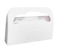 Abs Distributeur sans Couvre-sièges Mural Perçage de Toilettes | Blanc, Design Moderne Minimaliste, Usage Domicile ou Public, Solution de Rangement Pratique et Portable