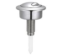 ABS Double Remplacement des bouton-bouton de toilette ABS, poussoir du de toilette pour salle bain, pièces remplacement réservoir d'installation faciles pour les systèmes à doubl