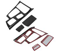 ABS Gear Cover Trin WEASTANT PANICE Passion pour 5 Série F10 2011-2016, Traitement Intérieur De Voiture Exquis (style en fibre de carbone)