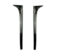 Abs Gloss Black Car Rear Window Spoiler for VW for Golf 7 Mk7 GTD R 2014-2018 Side Wing Trim Stickers Spoiler Coffre arrière(Look de Carbone)