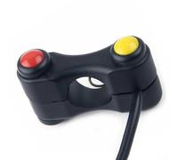ABS Interrupteur de guidon 22 mm pour ATV pour quad pour Dirt Bike ABS | Design étanche, protection IP65, idéal sous la pluie, plastique ABS, durable et stable