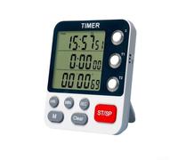 ABS Kitchen Timer Stand 3-Track Memory Function