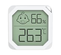 ABS Miniature Electronic Thermomètres Hygromètre Pour La Intérieure Précisions Données D'humidité À Température Précise LCDS Affichez Un Hygromètre Pour Usage Domestique