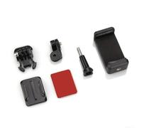 ABS Motorcycle Helmet Camera Mount Shockproof ABS Motorcycle(Curved)