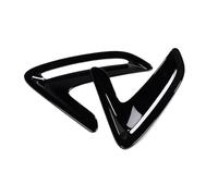 ABS Noir Mat Couverture D'aération Latérale Voiture Capot Lunette Garde-Boue Garniture pour BMW Série 3 GT pour Gran pour Turismo F34 2013-2019 Panneau décoration Console Centrale(Piano Black)