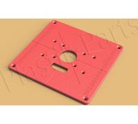 ABS Plaque de fixation Plaque d'insertion 200 RT0700 MAKITA RT0701 RT0702 DRT50 DRT51 DRT52