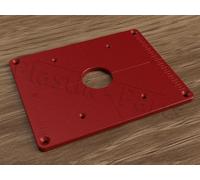 ABS Plaque de fixation Plaque d'insertion pour table de fraisage Ryobi RRT-1600-K RRT1600K