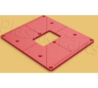 ABS Plaque de fixation Plaque d'insertion Table de fraisage SiLVERLiNE 2050W 124799 Défonceuse