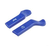 ABS Plastic Motorcycle Starter Button Extender Black(Blue) | Made of ABS plastic, weather resistant, lightweight design, prevents wear on original switch