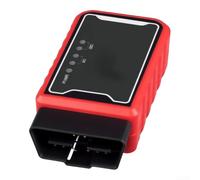 ABS Plastic pour elm327 pour obdii Scanner Red Black Compact