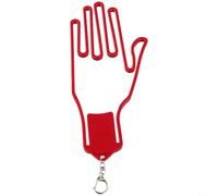 ABS portable pour gardien de gants de golf, outil efficace pour maintenir la forme du gant et séchage rapide (rouge)