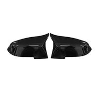 ABS Pour 1 SER F20 F21 2012-2019 Voiture Gauche Côté Droit Aile Porte Rétroviseur Couvre Garniture Capuchon Accessoires 2 Pièces(Glossy Black)