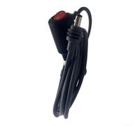 ABS pour Starlink Mini pour câble de chargeur 12 V-24 V Utilisation | Interrupteur intégré, large tension de 12 V-24 V, convient pour Starlink, design noir et gris, adapté à l'intérieur de la