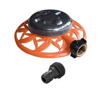 ABS Pulvérisation d'eau automatique à 360° Couverture rotative pour arbustes et plantes Solution d'arrosage en matériaux ABS Dispositif d'arrosage de jardin