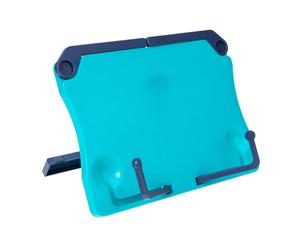 ABS Pupitre Pliable Support de Lecture Réglable, pour Partitions | Base Stable, Maintien des Pages, Usage Bureau et Lecture à Domicile, pour Documents et Carnets