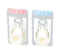 ABS Robinet de rechange en plastique pour distributeur d'eau froide et chaude pour purificateurs de machines à purifier Corps blanc Bleu/rouge Sa