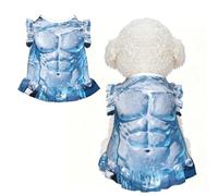 Abs Six L Vêtements pour petits chiens - Tenue d'été mignonne pour chiot, doux et respirant